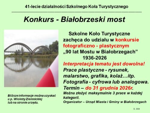 Konkurs - Białobrzeski most