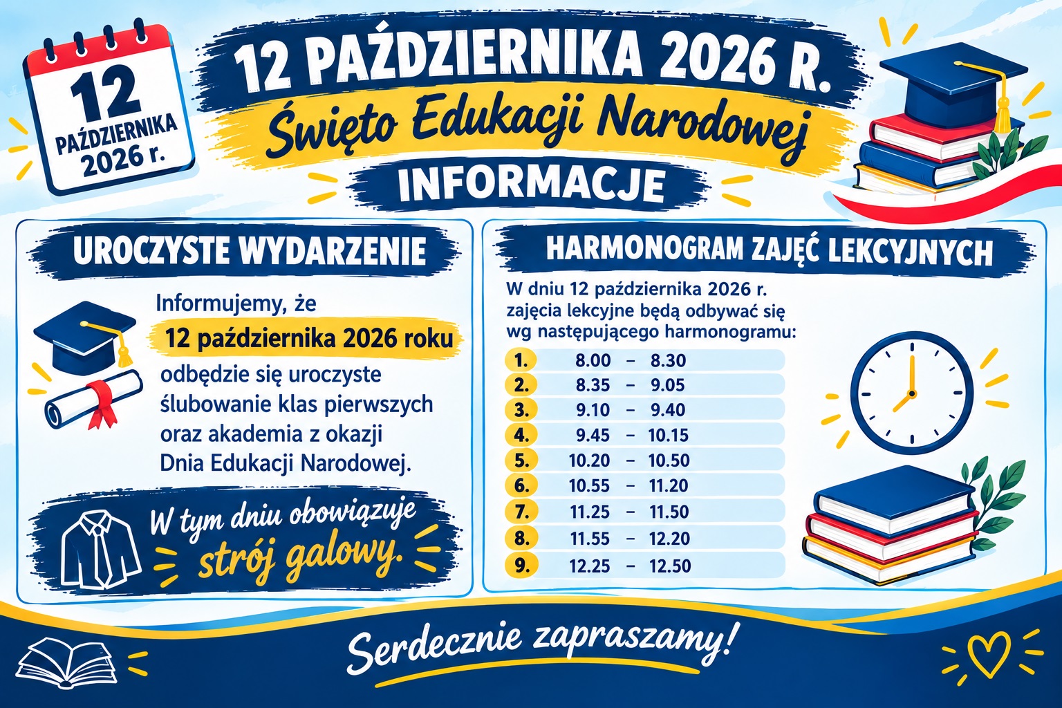 Organizacja Święta Edukacji Narodowej